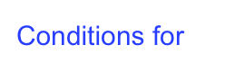 Conditions for