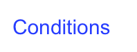 Conditions