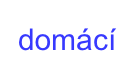 domácí