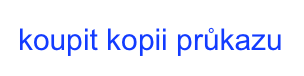 koupit kopii průkazu